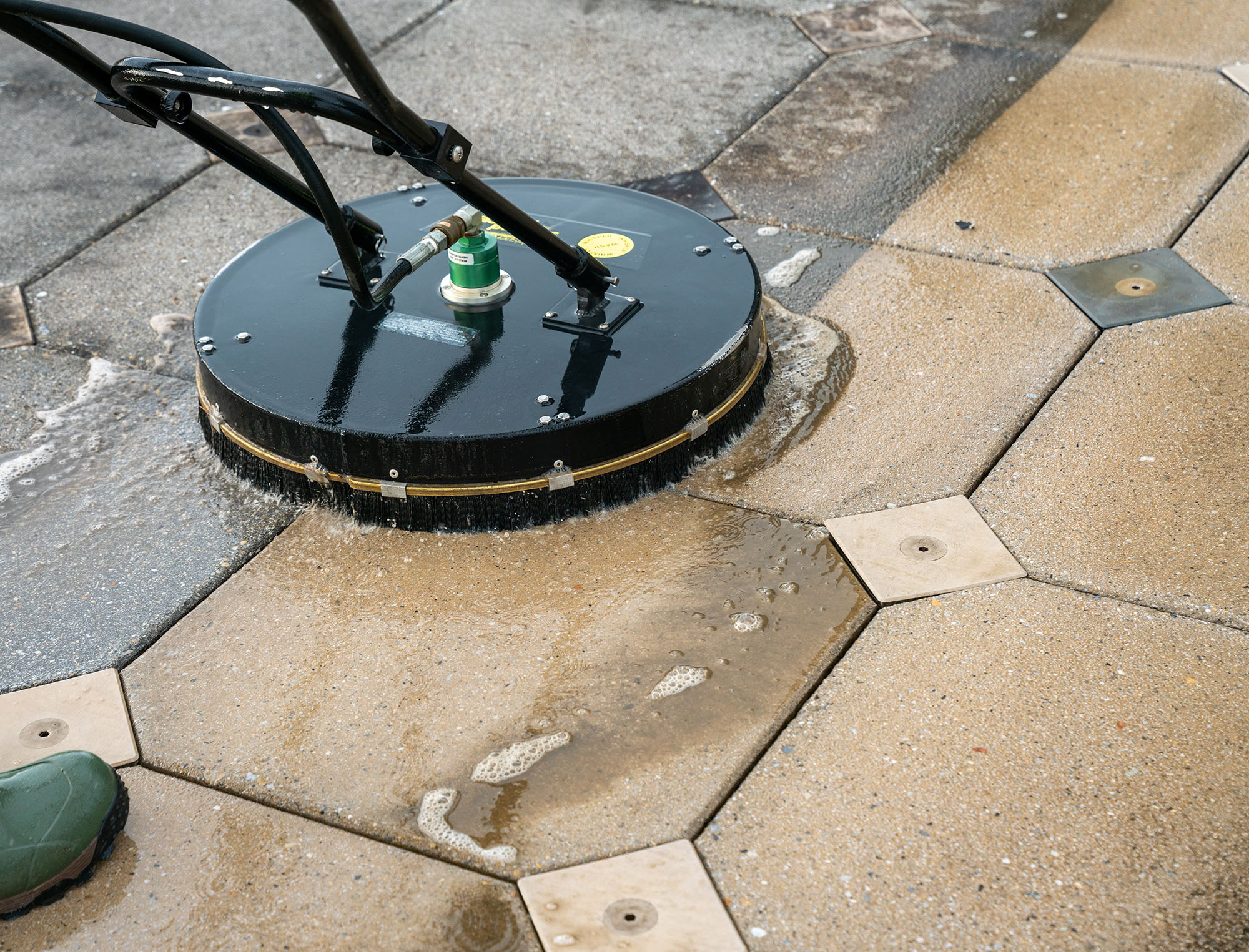 Patio Cleaning Jet Washing